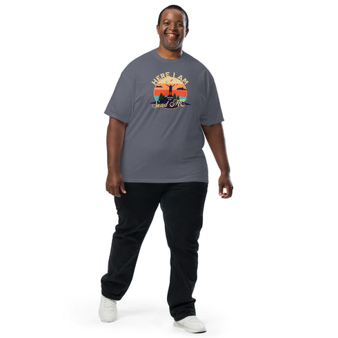 Here I am Send ME Christian Bible Verse T-Shirt